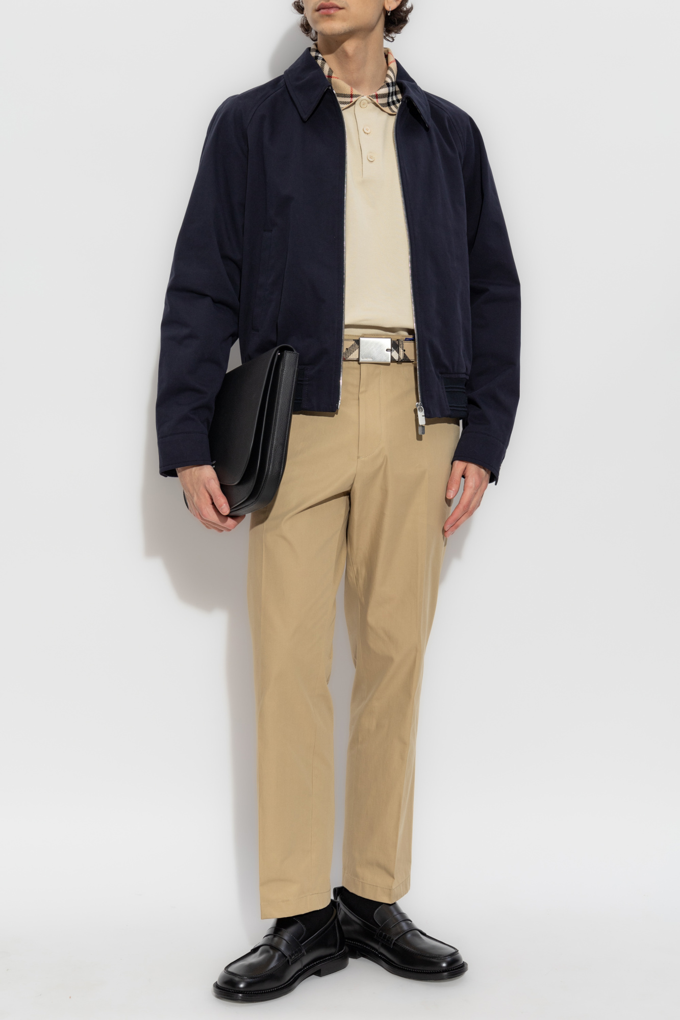 ジャケット Burberry JACKET (8093007 C1205) Burberry - Check Nylon Hooded Jacket | HBX - Globally